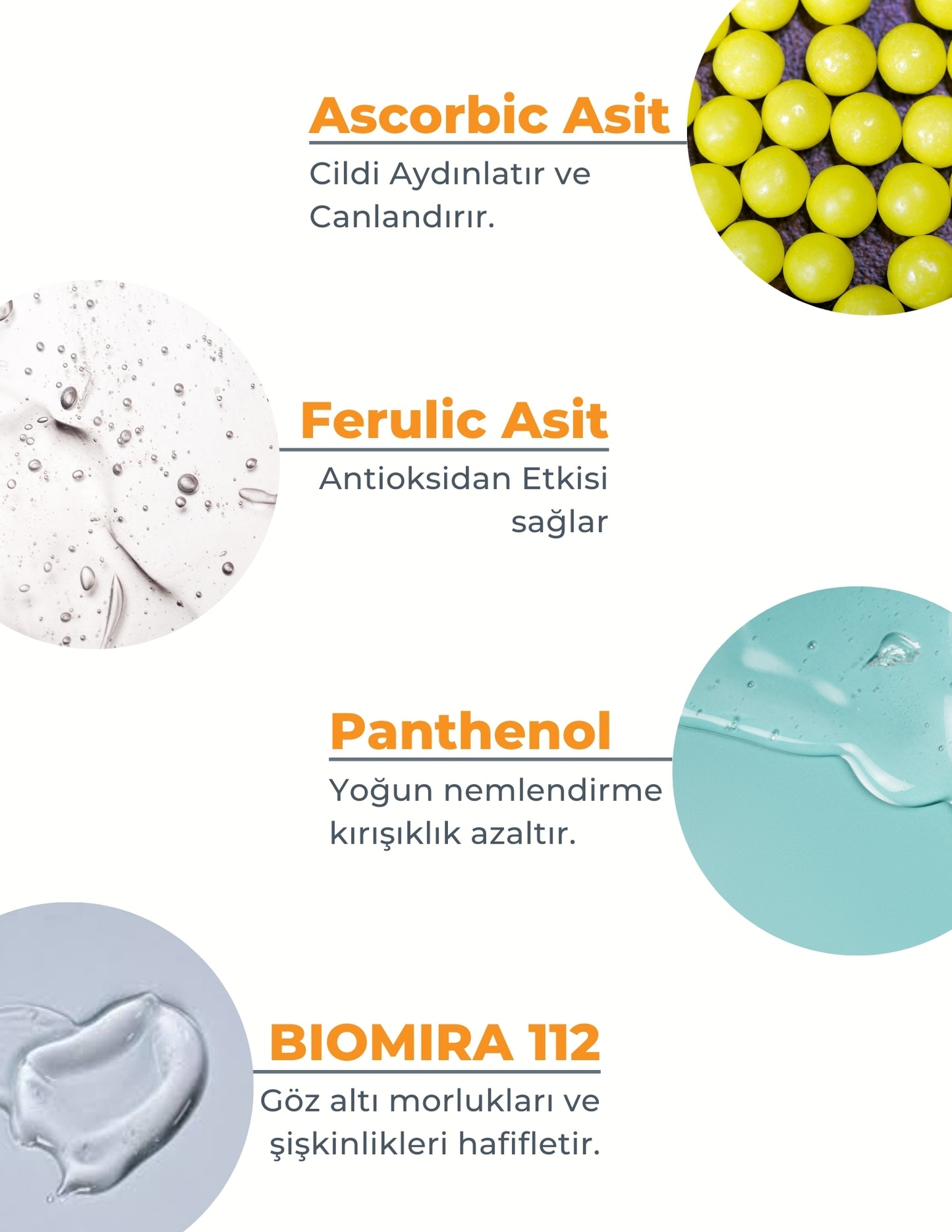 Aydınlatıcı ve Cilt Tonu Eşitleyici C Vitamini Cilt Serumu 30 Ml