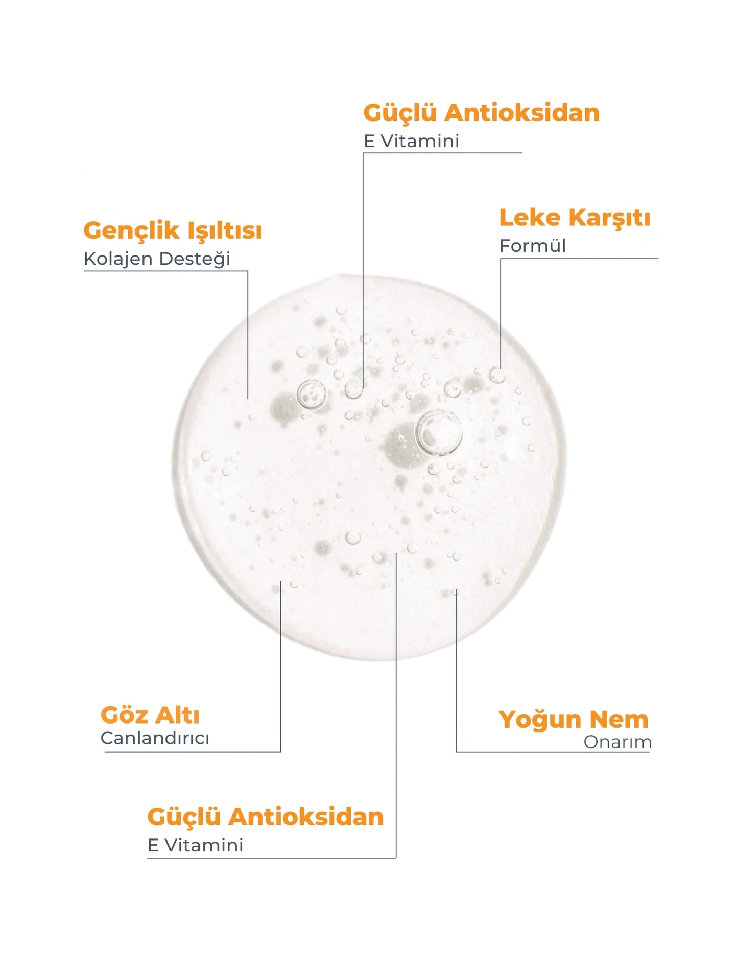 Aydınlatıcı ve Cilt Tonu Eşitleyici C Vitamini Cilt Serumu 30 Ml